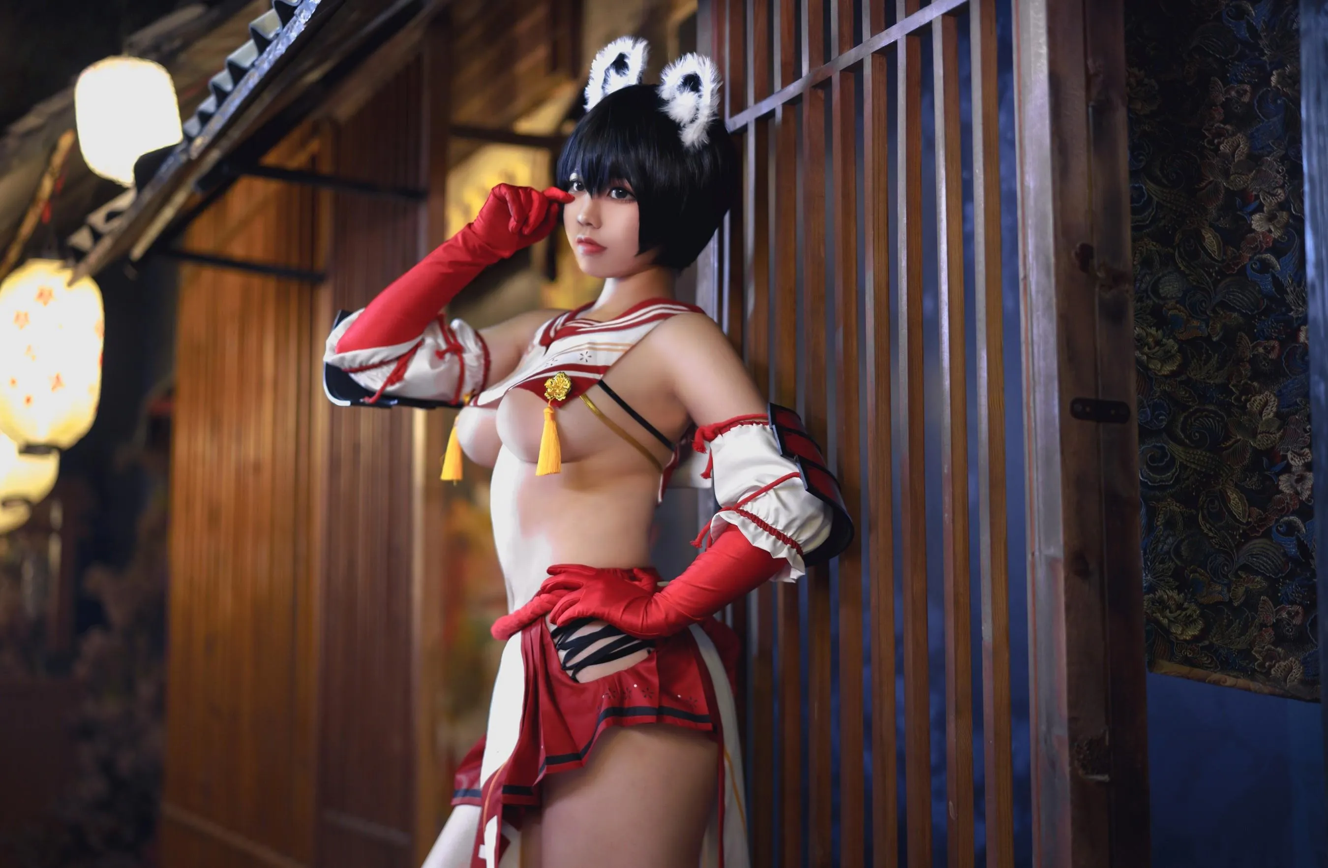 啊日日_Ganlory – NO.13 椿 [30P]插图3